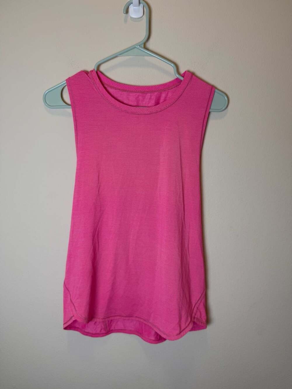 Lululemon Athletica Tank Top Pink Striped